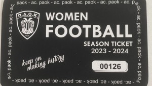 Ποδόσφαιρο γυναικών: Εισιτήρια διαρκείας 2023-2024!